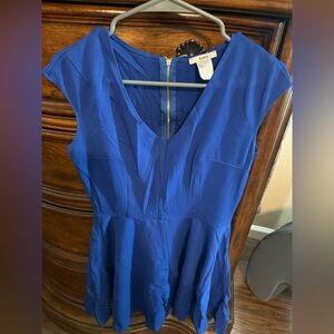 Bar III Royal Blue Dress